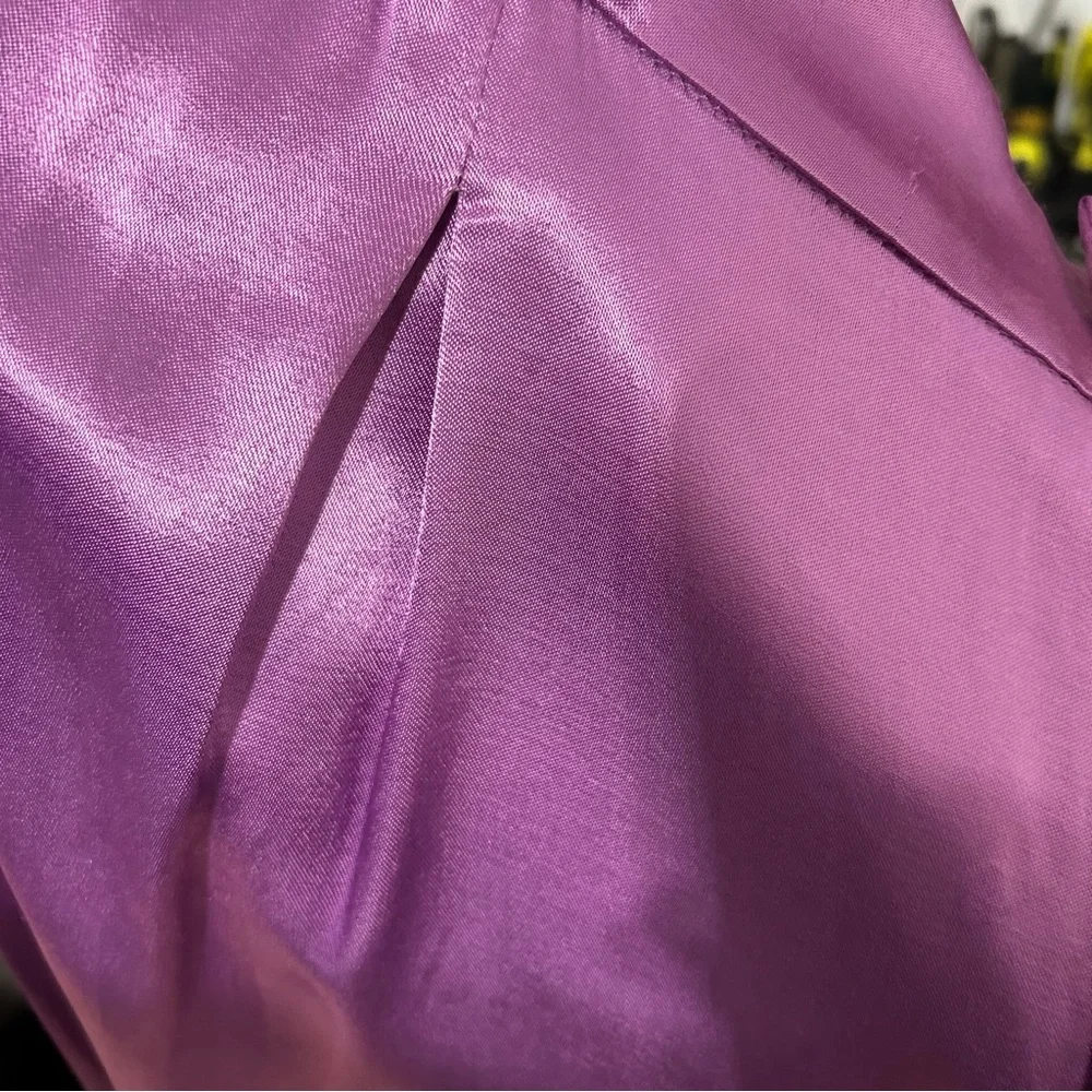 Free People Good Days Satin Trousers Purple Medium Festival Party Going Out